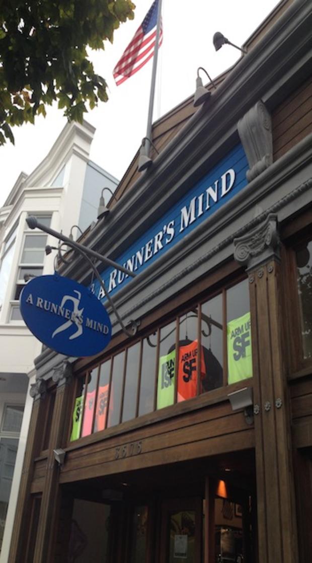 A Runner's Mind, San Francisco (Credit, Laurie Jo Miller Farr) 