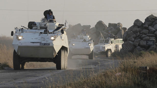 syria golan peacekeepers 