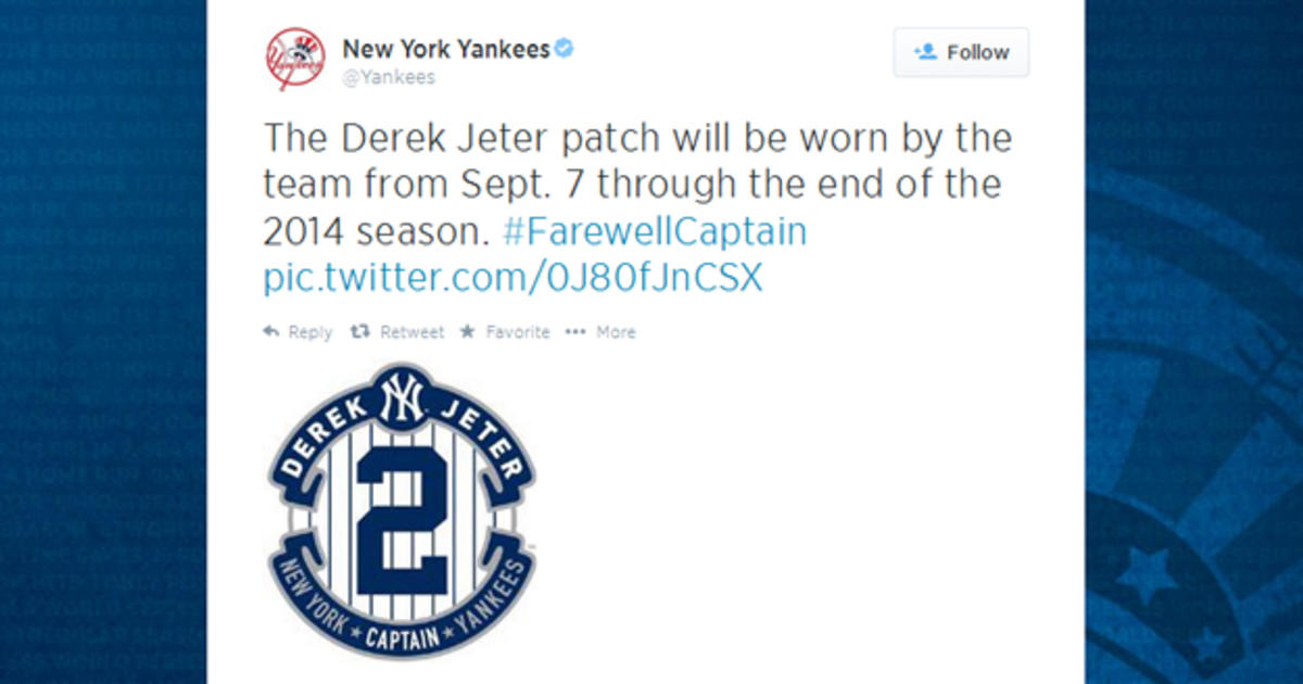 New York Yankees to Wear Patches on Hats and Uniforms in Honor of