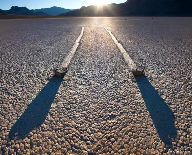 Death Valley National Park 'Sailing Rocks' 