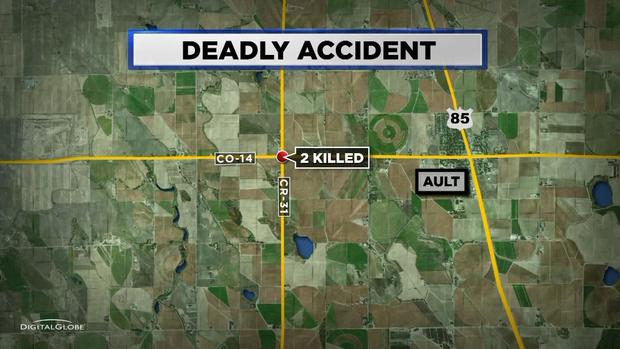 AULT ACCIDENT map 