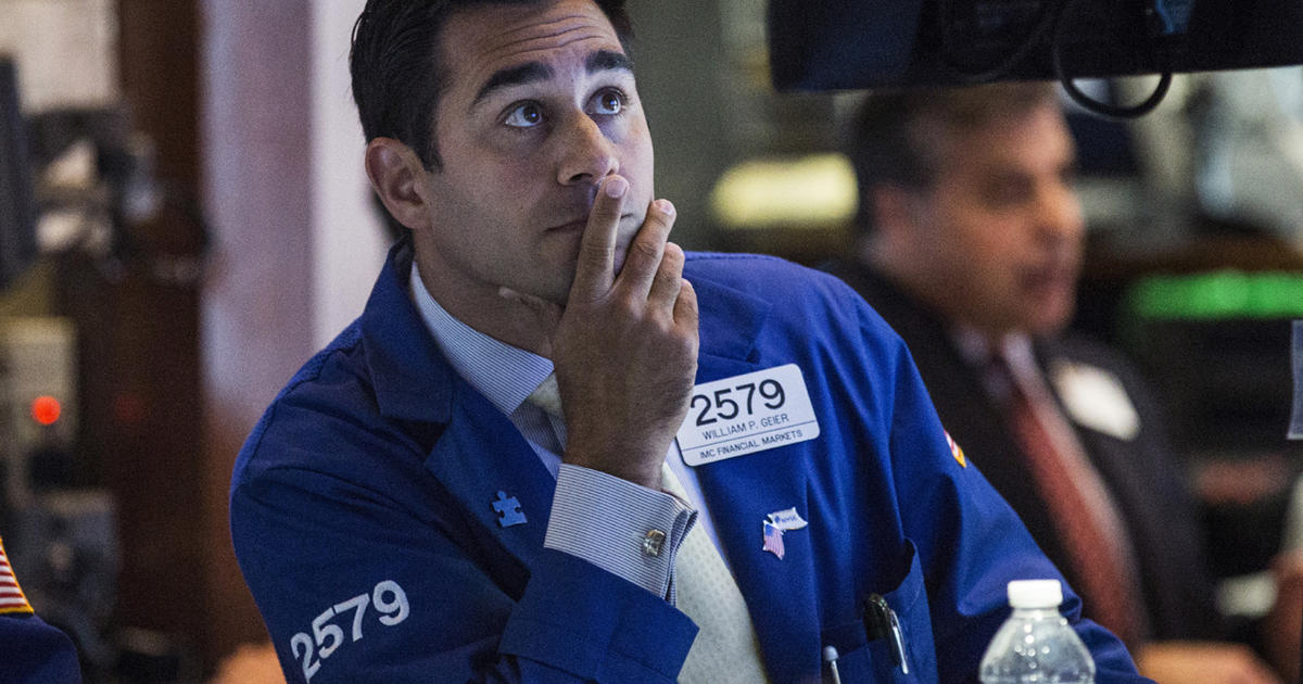 Stocks start the week with a drubbing - CBS News