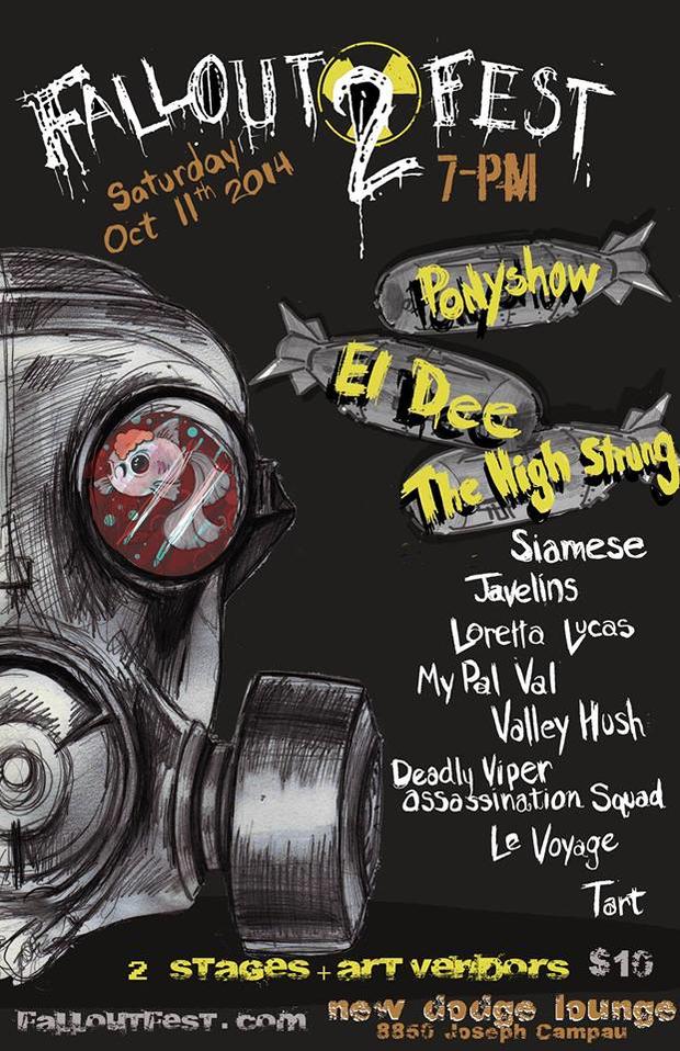 Fallout Fest 2014 Poster  