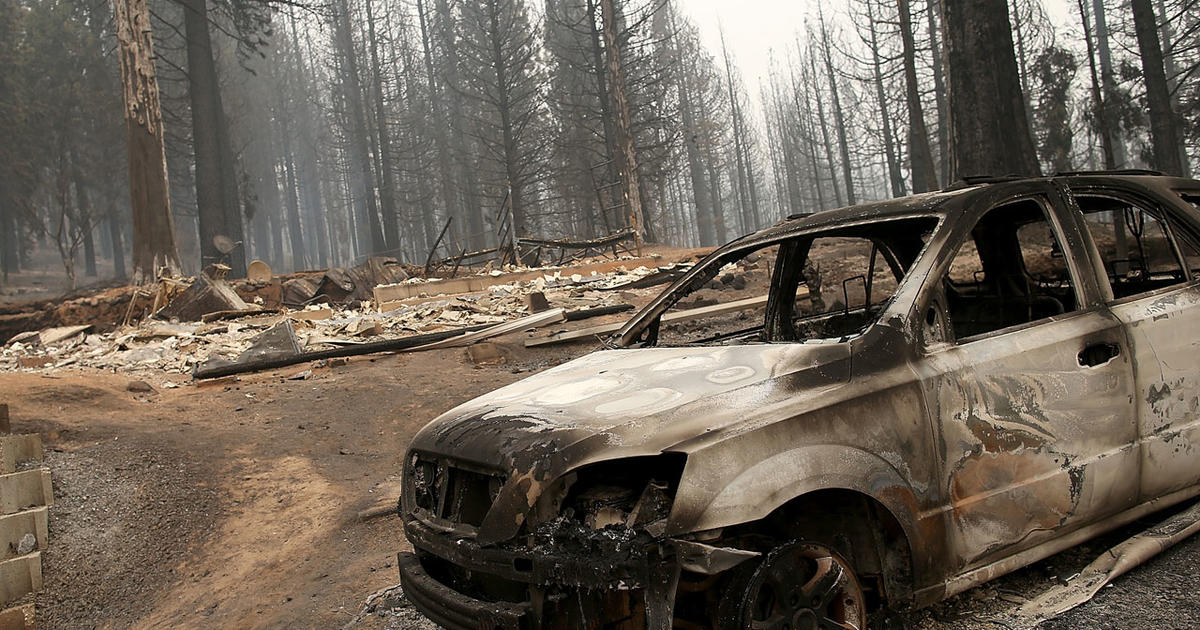 Devastation revealed as progress made on massive California fire - CBS News