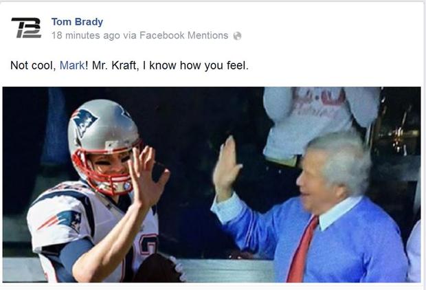Tom Brady Facebook 