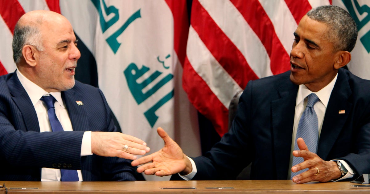 Iraqi PM tells Obama: We need more weapons - CBS News