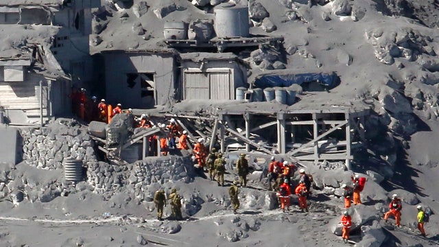 japan volcano Mount Ontake 