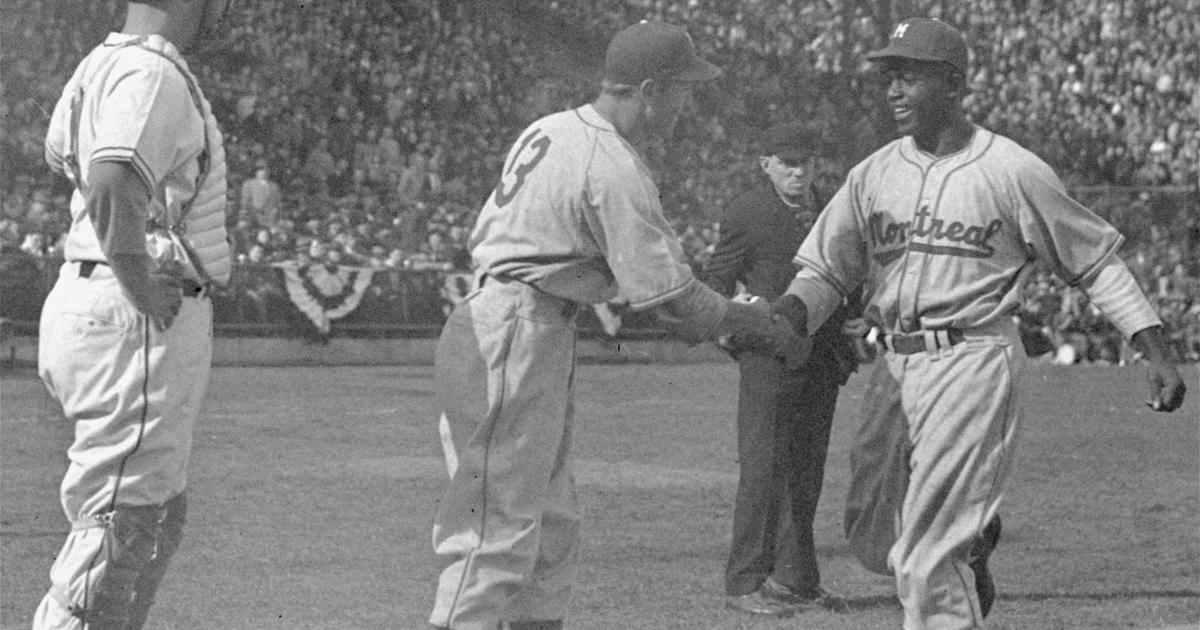 Jackie Robinson, George Shuba, and the handshake of the century - CBS News