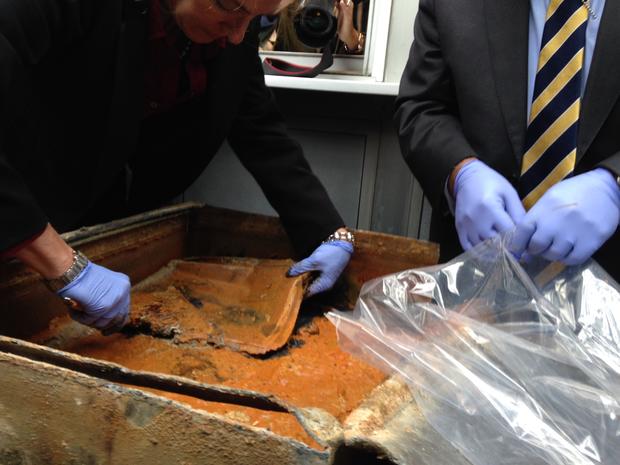 1950 time capsule unearthed in downtown Brooklyn 