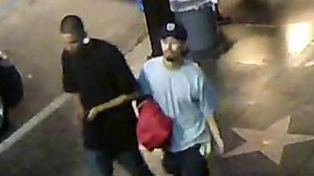 Hollywood Suspect with Friend 