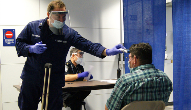 Ebola Testing At O'Hare 