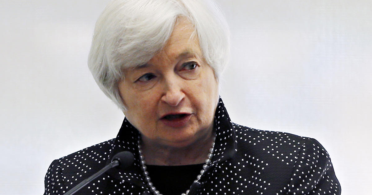 Yellen Says U S Experiencing Widening Inequality Cbs News