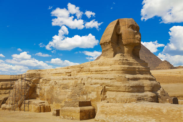 Giza Necropolis great sphinx 