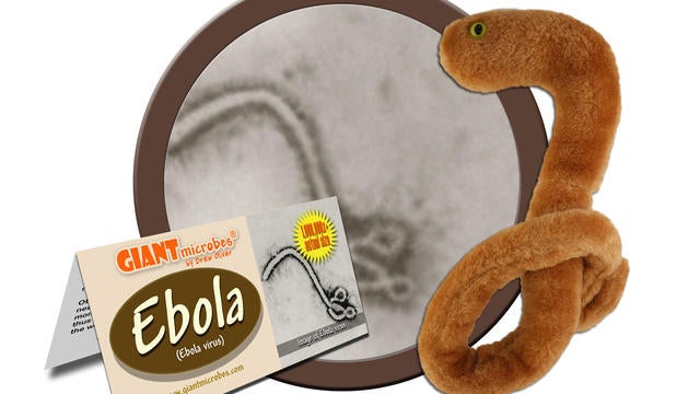 giant ebola plush toy 