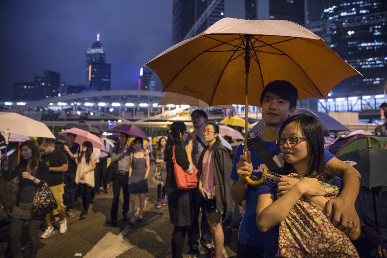 "Umbrella Movement" onemonth anniversary