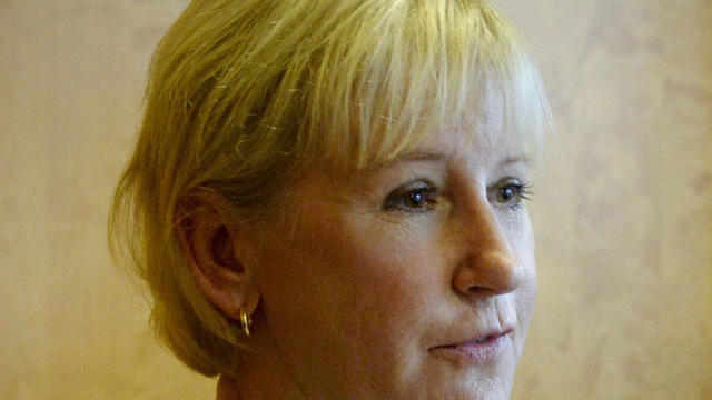 Swedish Foreign Minister Margot Wallstrom on October 8, 2014 