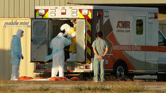 Ebola ambulance 