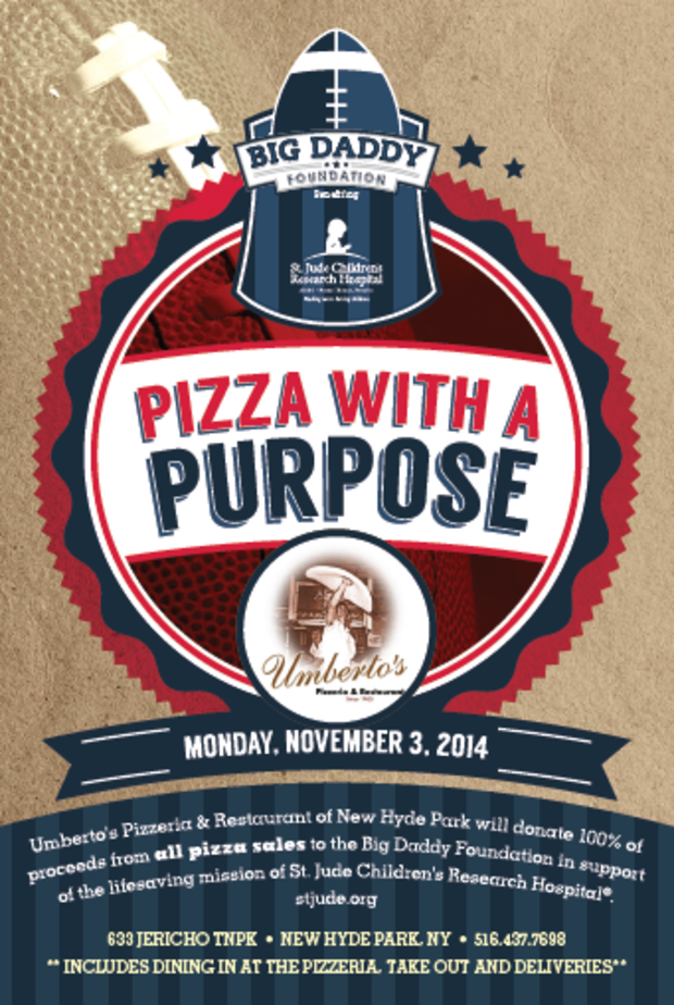 Pizza With A Purpose flyer 