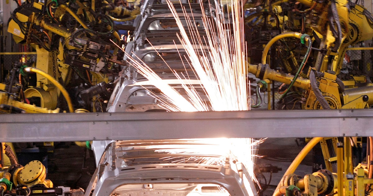Pace of U.S. factory activity picks up in October - CBS News