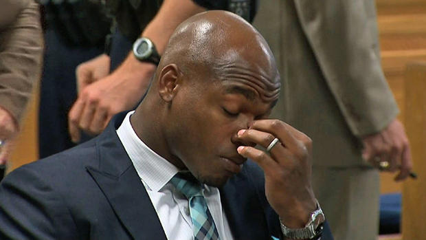 Adrian Peterson In Court 