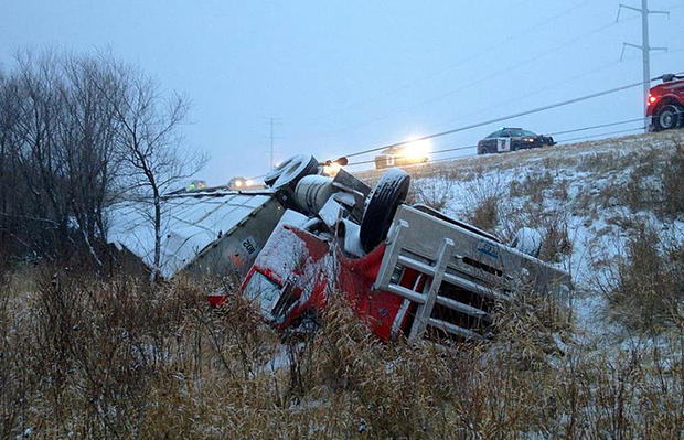 Minnesota State Patrol Winter Crash 