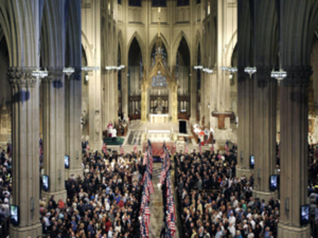 St Patrick's Cathedral Holds 10th Anniversary Memorial Service 