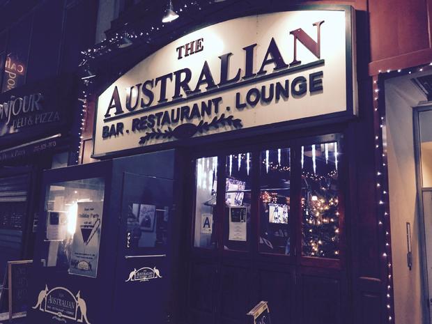 The Australian bar 