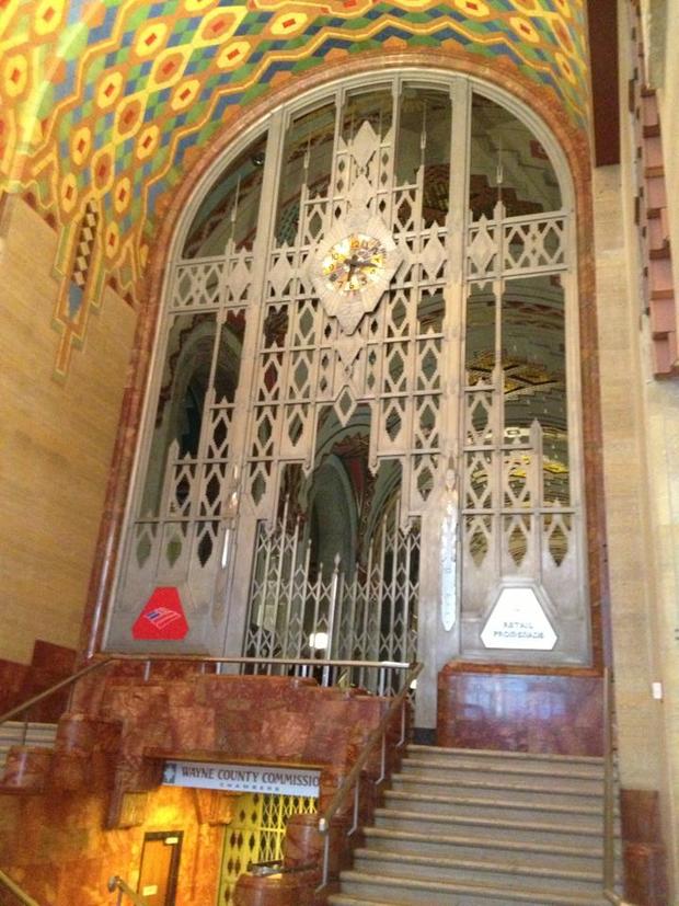 Inside the main lobby of the Guardian Building, which Pure Detroit offers a free tour of (Credit, Michael Ferro) 