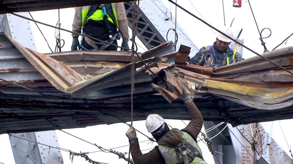 Sagamore Bridge Closed For Hours After Truck Hits Scaffolding CBS Boston