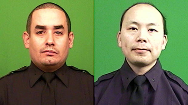 Officers Rafael Ramos and Wenjian Liu 