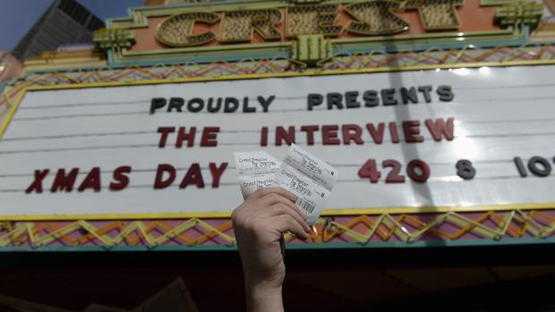 "The Interview" opens in theaters 