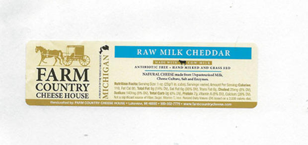 Farm Country Cheese House Raw Milk Cheddar 