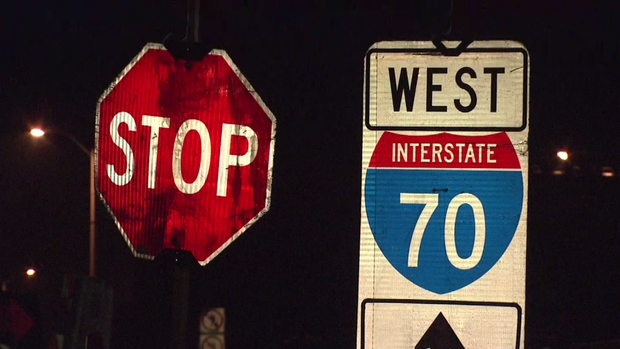 I-70 sign 