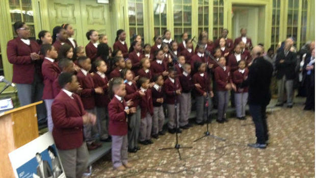 Girard College's Lower School choir 