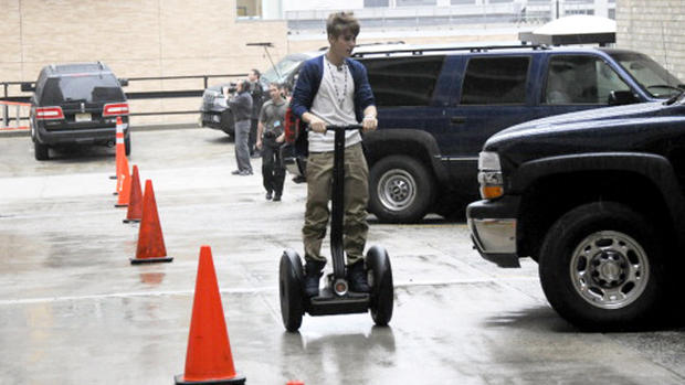 Famous people riding Segways 