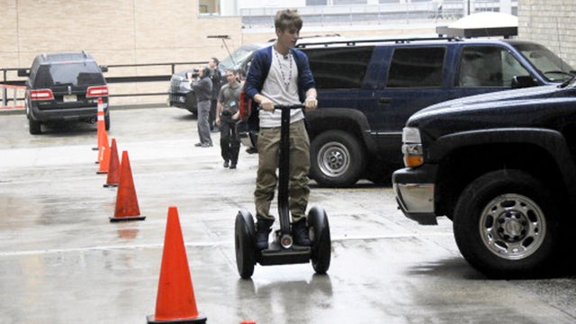 Famous people riding Segways