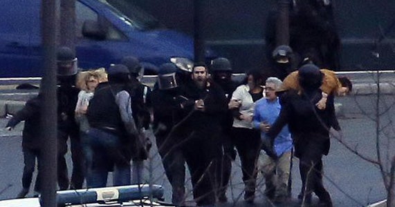 Hostage Situation In Paris Related To Charlie Hedbo Attack