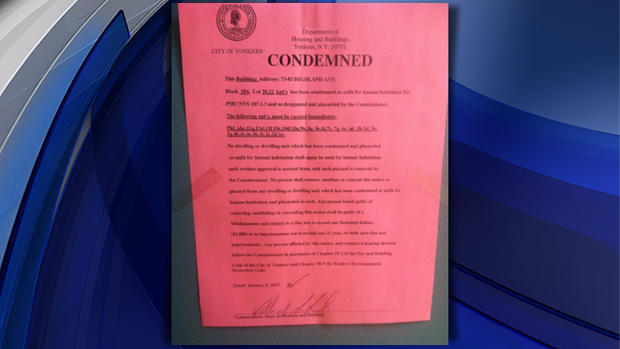 Yonkers Apartments Condemned 