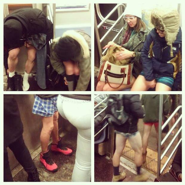 No Pants Subway Ride 2015 
