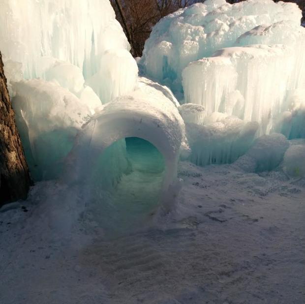Ice Castle slide 