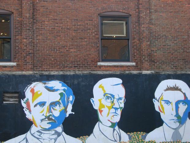 Ann Arbor's street murals are just one aspect of the art walks. (Credit, Michael Ferro) 