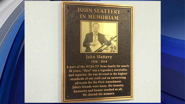 John Slattery Plaque 