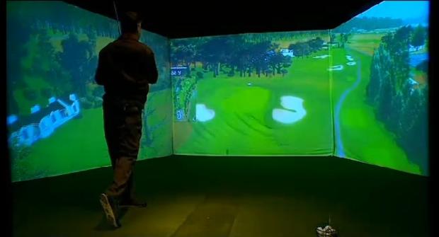 Indoor Golf Range 