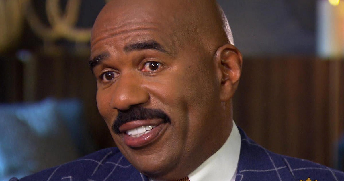 Why Steve Harvey laughs in the face of adversity - CBS News