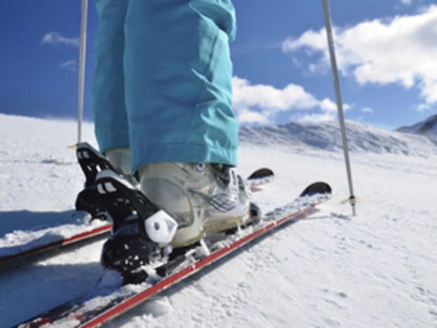 skiing ski boots 