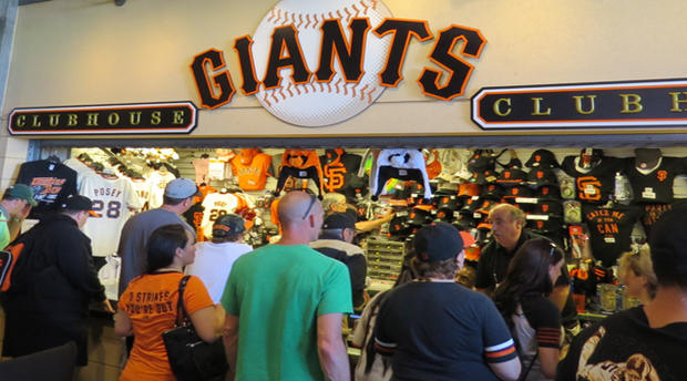 San Francisco Giants Store (Credit, Randy Yagi) 