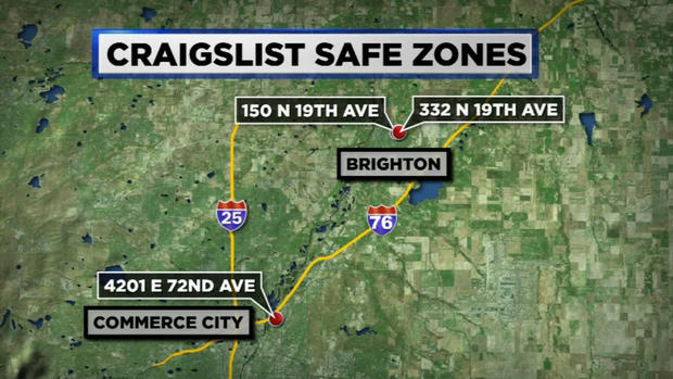 craigslist safe zone map 