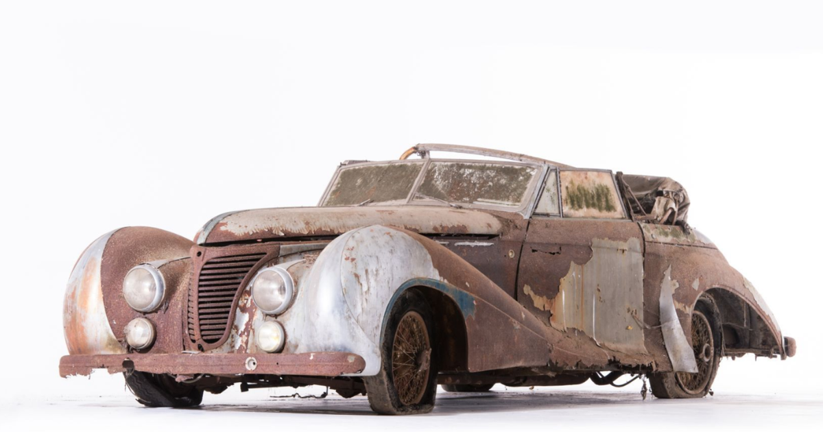 Extremely rare cars up for auction
