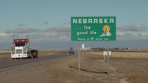 Nebraska-Colorado Border War generic sign 