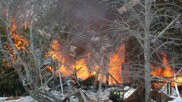 Water Mill House Explosion 